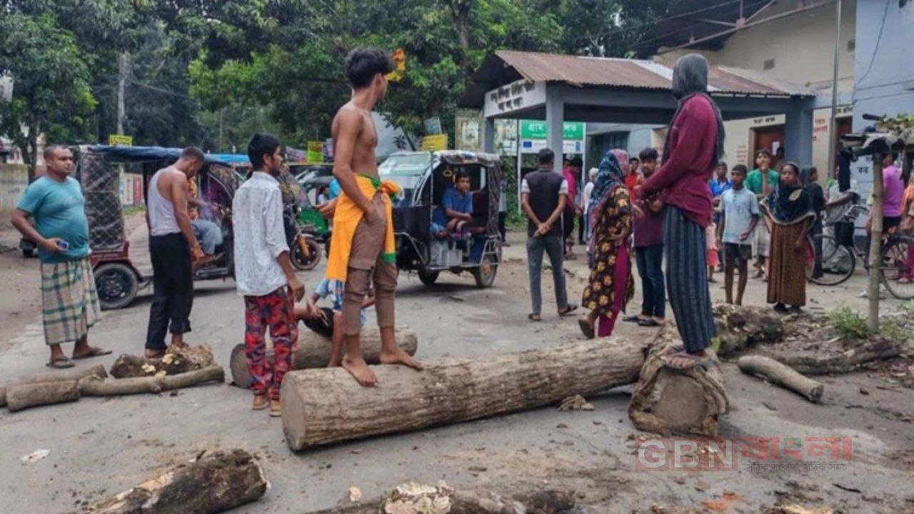 যুবককে পায়ের রগ কেটে হত্যার অভিযোগ, দোষীদের গ্রেপ্তার দাবিতে সড়ক অবরোধ