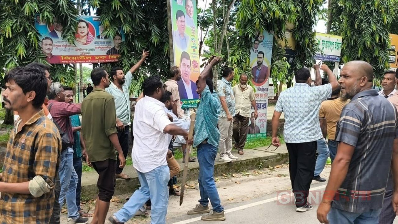 জামালপুরে মানববন্ধনে হামলা, ছাত্রশক্তি ও যুবশক্তির নেতাসহ আহত ৫
