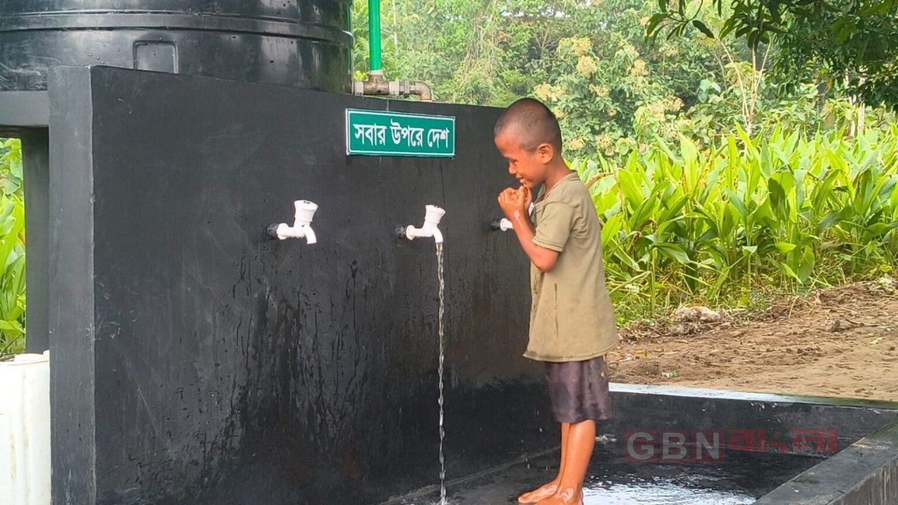 পানছড়ির দুর্গম পাড়ায় নতুন স্কুল, সৌরপাম্পে ৪৫ পরিবারের পানির সংকট দূর