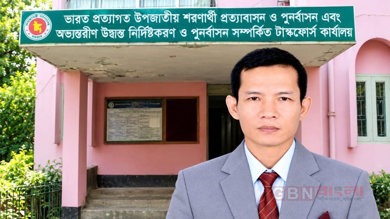 পার্বত্য চট্টগ্রাম টাস্কফোর্সের চেয়ারম্যান স্বপন কুমার চাকমা