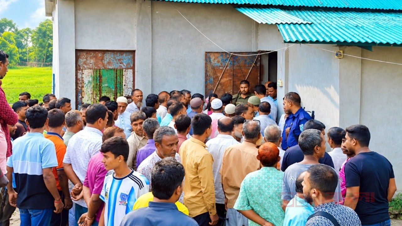 বীরগঞ্জে ধান-চালের গুদামে মিলল ১৯৮ বস্তা টিএসপি সার, গুদাম সিলগালা
